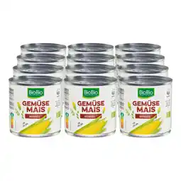 Netto Marken-Discount BioBio Gemüsemais 285 g Abtropfgewicht, 12er Pack Angebot