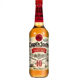 Netto Marken-Discount Capt'n Jack Rum 40,0 % vol 0,7 Liter - Inhalt: 6 Flaschen Angebot