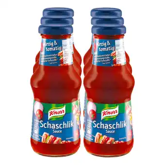 Netto Marken-Discount Knorr Schaschlik-Sauce 250 ml, 6er Pack Angebot