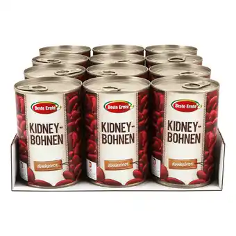 Netto Marken-Discount Beste Ernte Kidneybohnen 255 g Abtropfgewicht, 12er Pack Angebot