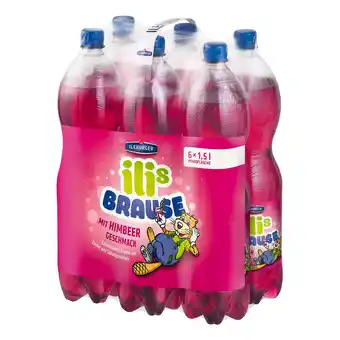 Netto Marken-Discount Ileburger Himbeerbrause 1,5 Liter, 6er Pack Angebot