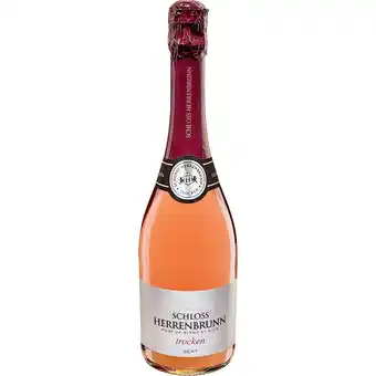 Netto Marken-Discount Schloss Herrenbrunn Rosé Sekt trocken 11,0 % vol 0,75 Liter - Inhalt: 6 Flaschen Angebot