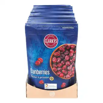 Netto Marken-Discount Clarkys Cranberries 200 g, 12er Pack Angebot