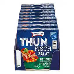 Netto Marken-Discount Dreimaster Thunfischsalat Mexican Style 160 g, 9er Pack Angebot