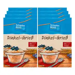 Netto Marken-Discount Schapfenmühle Dinkelgrieß 500 g, 8er Pack Angebot