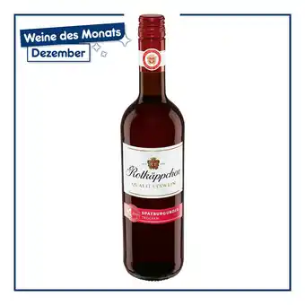 Netto Marken-Discount Rotkäppchen Spätburgunder rot Qualitätswein 12,0 % vol 0,75 Liter - Inhalt: 6 Flaschen Angebot