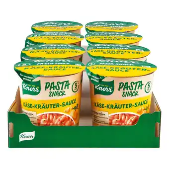 Netto Marken-Discount Knorr Snack Becher Pasta in Käse-Kräuter-Sauce 59 g, 8er Pack Angebot