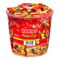 Netto Marken-Discount Haribo Happy-Cola Minis - 100 Stück im Eimer, 1kg - Inhalt: 2 Flaschen Angebot