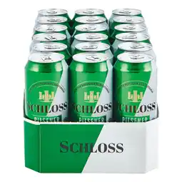 Netto Marken-Discount Schloss Pilsener 4,9 % vol 0,5 Liter Dose, 18er Pack - Inhalt: 2 Flaschen Angebot