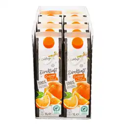 Netto Marken-Discount Lieblings Orangendirektsaft 1 Liter, 8er Pack Angebot