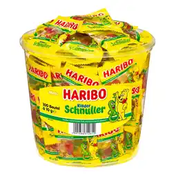 Netto Marken-Discount Haribo Kinder Schnuller Minis - 100 Stück im Eimer, 1kg - Inhalt: 2 Flaschen Angebot