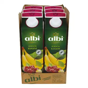 Netto Marken-Discount albi Kirsch-Bananen-Nektar 1 Liter, 6er Pack Angebot