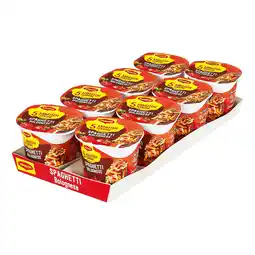 Netto Marken-Discount Maggi 5 Minuten Terrine Spaghetti Bolognese 60 g, 8er Pack Angebot