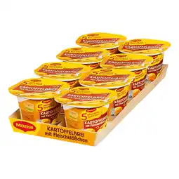 Netto Marken-Discount Maggi 5 Minuten Terrine Kartoffelbrei mit Fleischklößchen 46 g, 8er Pack Angebot