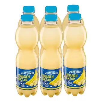 Netto Marken-Discount Fruchtstern Bananen Nektar 1 Liter, 6er Pack Angebot