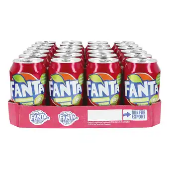 Netto Marken-Discount Fanta Strawberry & Kiwi 0,33 Liter Dose, 24er Pack Angebot