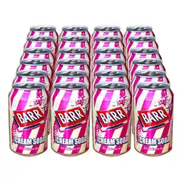 Netto Marken-Discount Barr American Cream Soda 0,33 Liter Dose, 24er Pack Angebot