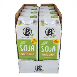 Netto Marken-Discount Berief Bio Soja Drink ohne Zucker 1 Liter, 8er Pack Angebot