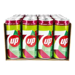 Netto Marken-Discount Seven Up Cherry 0,33 Liter, 24er Pack Angebot