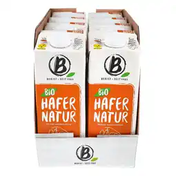 Netto Marken-Discount Berief Bio Hafer Drink Natur 1 Liter, 8er Pack Angebot