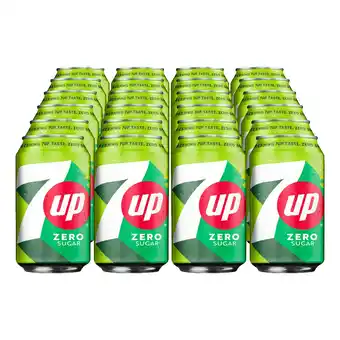 Netto Marken-Discount Seven Up Lemon & Lime Zero 0,33 Liter, 24er Pack Angebot