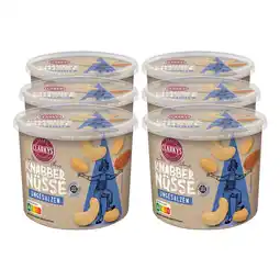 Netto Marken-Discount Clarkys Knabber-Nüsse ungesalzen 275 g, 6er Pack Angebot