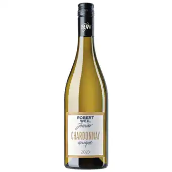 Netto Marken-Discount Robert Weil Junior Chardonnay Rheinhessen 13 % vol 0,75 Liter - Inhalt: 6 Flaschen Angebot