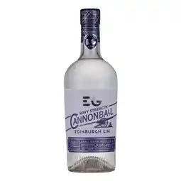 Netto Marken-Discount Edinburgh Navy Strength Cannon Gin 57,2 % vol 0,7 Liter Angebot