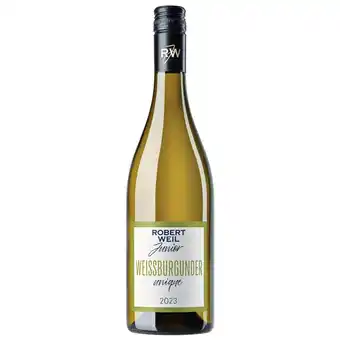 Netto Marken-Discount Robert Weil Junior Weissburgunder Rheinhessen 12,5 % vol 0,75 Liter - Inhalt: 6 Flaschen Angebot