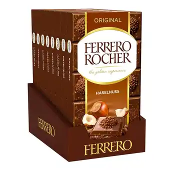 Netto Marken-Discount Ferrero Rocher Tafelschokolade 90 g, 8er Pack Angebot