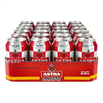 Netto Marken-Discount Astra Rakete 5,9 % vol 0,33 Liter Dose, 24er Pack Angebot