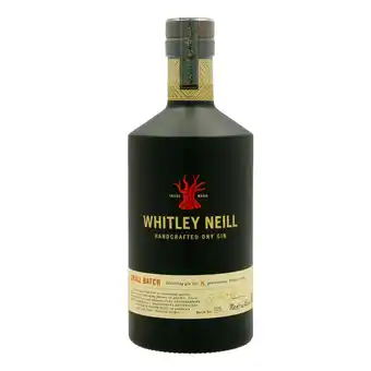 Netto Marken-Discount Whitley Neill Handcrafted Gin 43,0 % vol 0,7 Liter Angebot