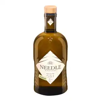 Netto Marken-Discount Needle Black Forest Dry Gin 40,0 % vol 0,5 Liter Angebot