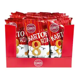 Netto Marken-Discount Clarkys Kartoffel Ringe Paprika 100 g, 18er Pack Angebot