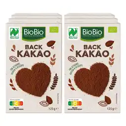 Netto Marken-Discount BioBio Backkakao 125 g, 6er Pack Angebot