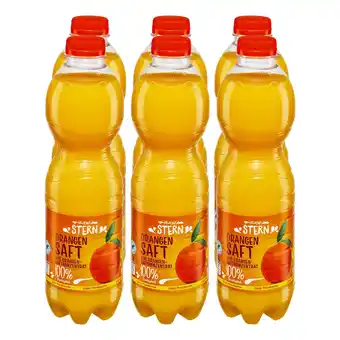 Netto Marken-Discount Fruchtstern Orangensaft 1 Liter, 6er Pack Angebot