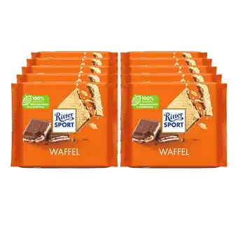 Netto Marken-Discount Ritter Sport Waffel 100 g, 10er Pack Angebot