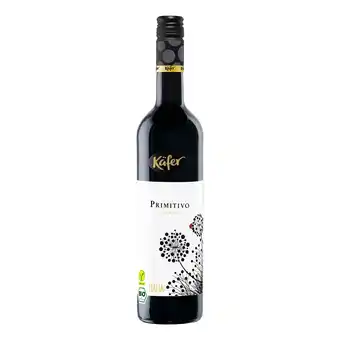 Netto Marken-Discount Käfer Primitivo Bio Vegan IGP trocken 13,0 % vol 0,75 Liter - Inhalt: 6 Flaschen Angebot