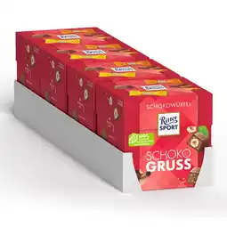 Netto Marken-Discount Ritter Sport Schokowürfel Schoko Gruss 176 g, 4er Pack Angebot