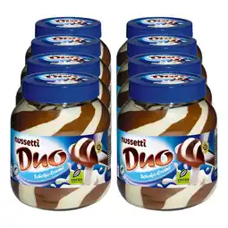 Netto Marken-Discount Nussetti Duo-Schoko-Creme 750 g, 8er Pack Angebot