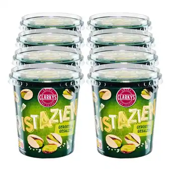 Netto Marken-Discount Clarkys Pistazien geröstet und gesalzen im Becher 150 g, 8er Pack Angebot