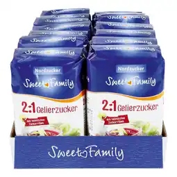 Netto Marken-Discount Nordzucker Sweet Family 2:1 Gelierzucker 500 g, 14er Pack Angebot