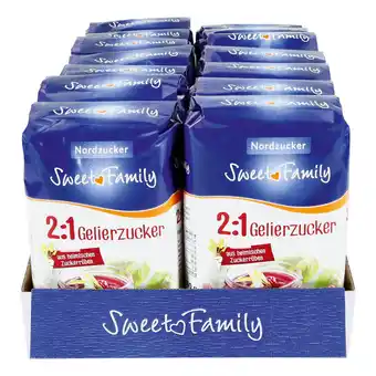 Netto Marken-Discount Nordzucker Sweet Family 2:1 Gelierzucker 500 g, 14er Pack Angebot