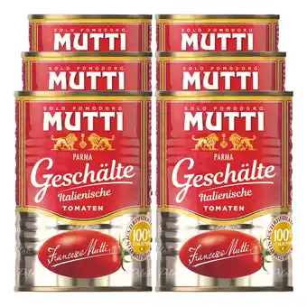 Netto Marken-Discount Mutti Pelati geschälte Tomaten 400 g, 6er Pack Angebot