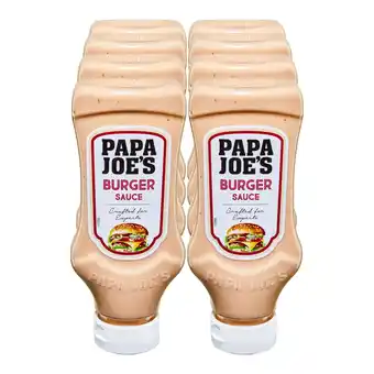 Netto Marken-Discount Papa Joes Burger-Sauce 300 ml, 8er Pack Angebot