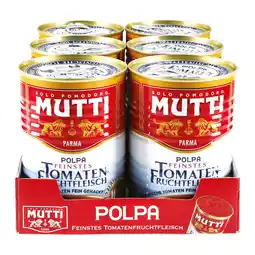 Netto Marken-Discount Mutti Polpa Feinstes Tomatenfruchtfleisch gehackt 400 g, 6er Pack Angebot