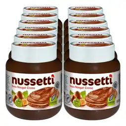 Netto Marken-Discount Nussetti Nuss-Nougat Creme 400 g, 12er Pack Angebot