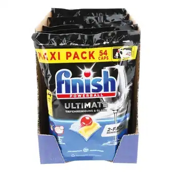 Netto Marken-Discount Finish Ultimate All in 1 Maxi Pack Caps Citrus 54 Stück, 6er Pack Angebot