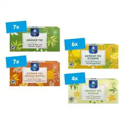 Netto Marken-Discount Captains Tea Grüner Tee 43,75 g, verschiedene Sorten, 24er Pack Angebot