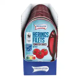 Netto Marken-Discount Dreimaster Heringsfilet in Tomatensauce 200 g, 18er Pack Angebot